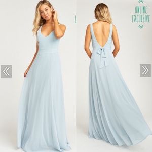 SHOW ME YOUR MUMU Jenn Maxi Steel Blue Small
